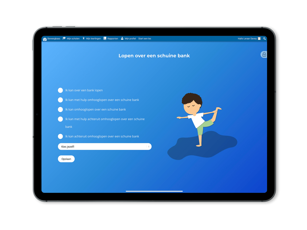 BeweegBaas - Leerlingvolgsysteem primair bewegingsonderwijs